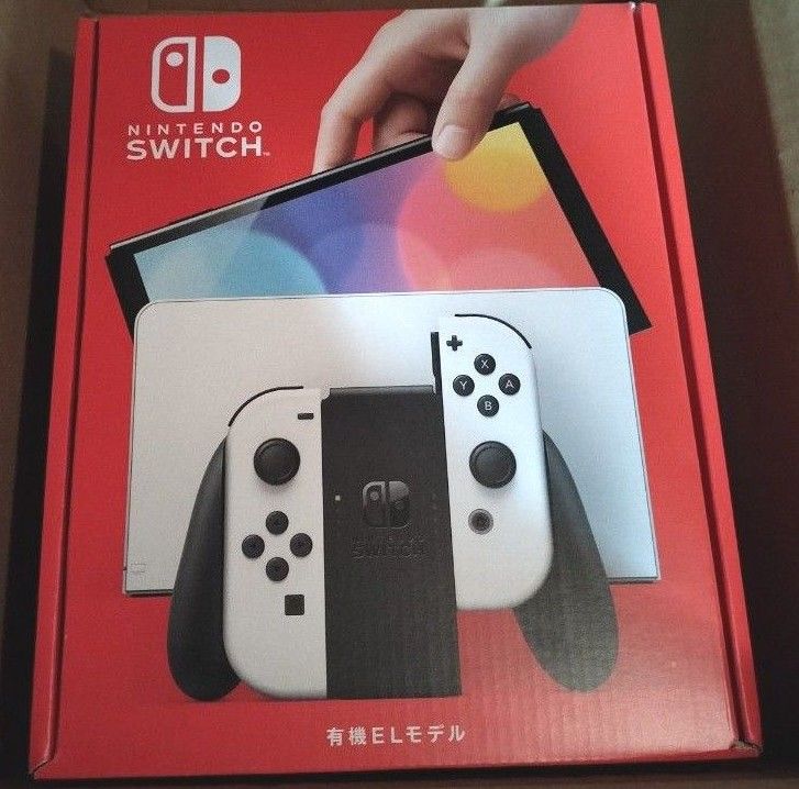 ニンテンドースイッチ 有機ELモデル 本体　ホワイト　Nintendo Switch　新品　未開封　店舗印なし