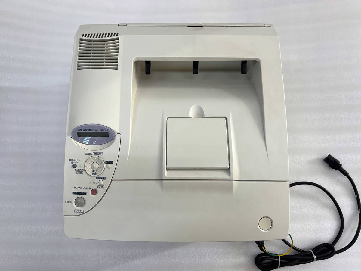 NEC MultiWriter 5400N A4モノクロレーザープリンタ 自動両面 NEC MultiWriter 5400N A4モノクロレーザープリンタ 自動両面