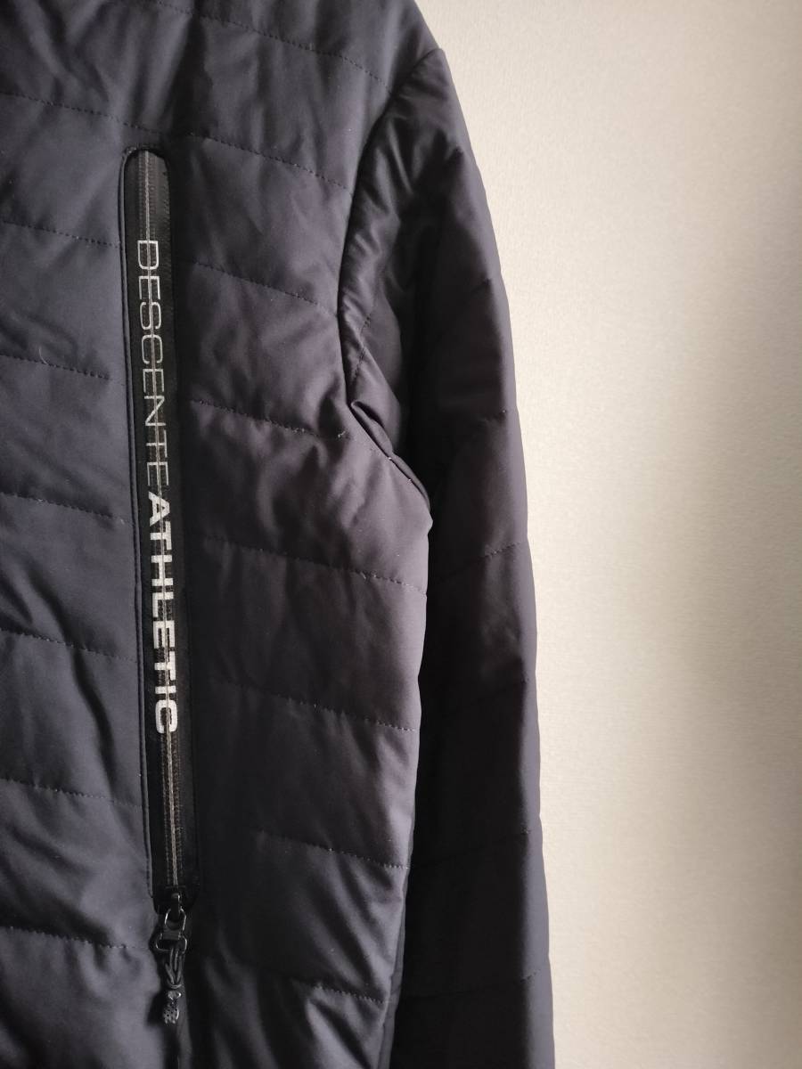 DESCENTE×FUTURA LABORATORIES/デサント×フューチュラ/フーデッドダウンジャケット/裏地フォトグラフィック/袖・裾・止水ZIPロゴ_画像5