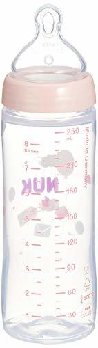 NUK ヌーク プレミアムチョイススリムほ乳びん(プラスチック製) ことり 250ml 0ヵ月から イヤがらずに飲める おっぱいに_画像1