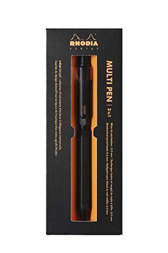 ロディア 多機能ペン SCRIPT マルチペン ボールペン 油性 0.5mm 2色(黒・赤)&シャープペン 0.5mm アルミニウ_画像2