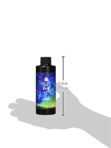 パジコ レジン液 大容量 UV-LEDレジン 星の雫 ハードタイプ 200g 透明 日本製 403241_画像9