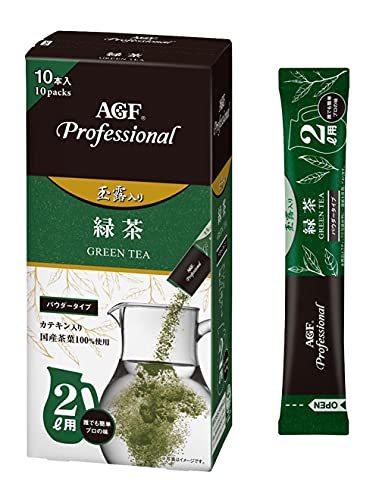 AGF Professional high-quality green tea entering green tea 2L for 10ps.@ powder 