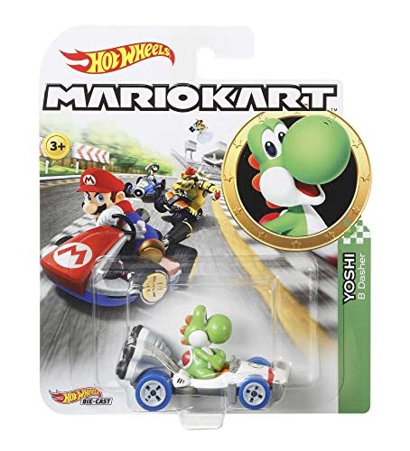 ホットウィール(Hot Wheels) マリオカート(MARIO KART) ヨッシー Bダッシュ GBG29_画像6