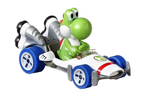 ホットウィール(Hot Wheels) マリオカート(MARIO KART) ヨッシー Bダッシュ GBG29_画像2