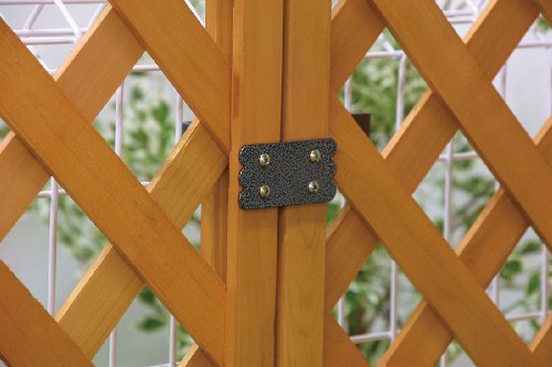 taka show lattice for fixation metal fittings fence installation for center (2 piece insertion )