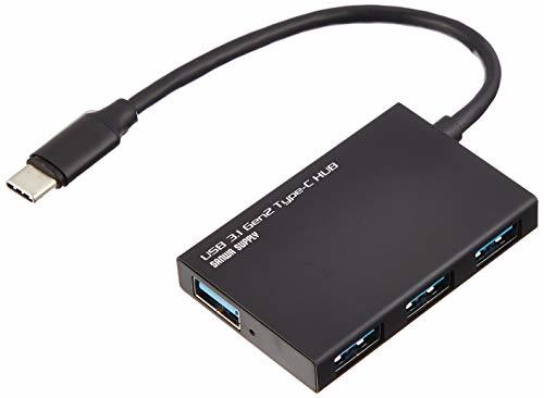 サンワサプライ USB3.1 Gen2対応 Type-Cハブ USB-3TCH18BK_画像2