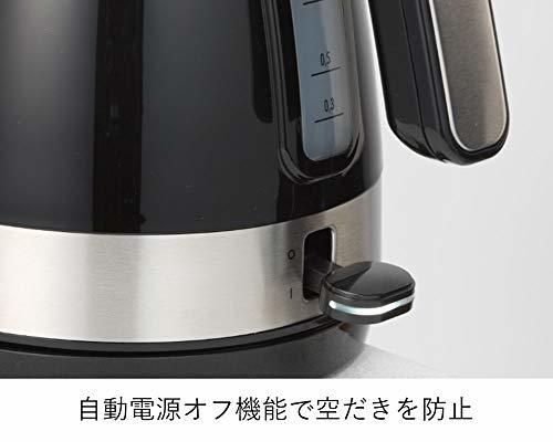 デロンギ(DeLonghi) 電気ケトル アクティブ シリーズ ブラック KBLA1200J-BK_画像10