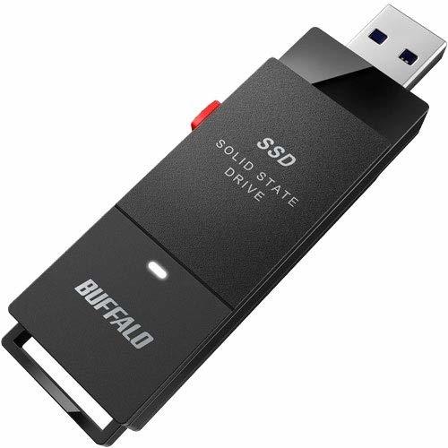 バッファロー SSD-PUT500U3-BKA ［TV対応 PC向USB3.2(Gen1)スティック型外付SSD］_画像1
