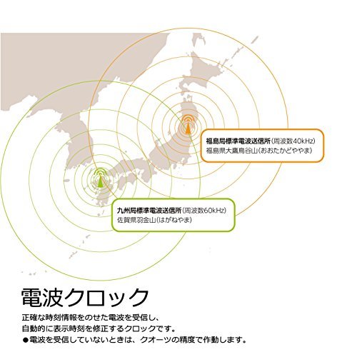 セイコー クロック 目覚まし時計 電波 交流式 デジタル マンスリーカレンダー機能 六曜表示 茶 木目 模様 DL212B SEIの画像9