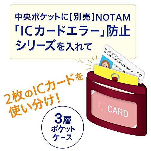 サクラクレパス IC/ID/マイナンバー ストラップ付きカードケース ブラウン UNH-111#12_画像2