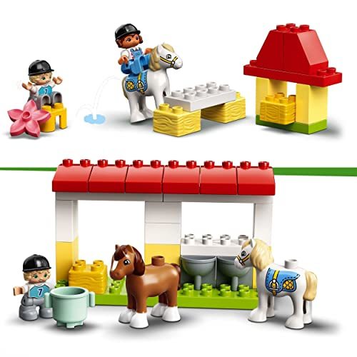 レゴ(LEGO) デュプロ ぼくじょうのこうまのおうち 10951_画像7
