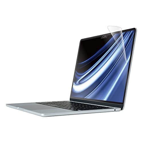エレコム 液晶保護フィルム MacBook Air 13.6インチ 2022年 M2チップ搭載モデル用 ブルーライトカット 反射防_画像1