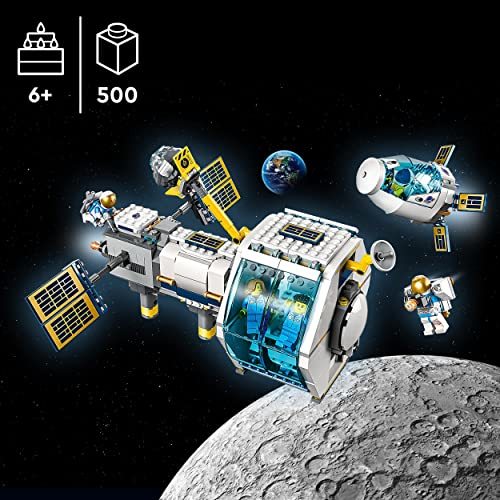 レゴ(LEGO) シティ 月面ステーション 60349 おもちゃ ブロック プレゼント 宇宙 うちゅう 男の子 女の子 6歳以上_画像3