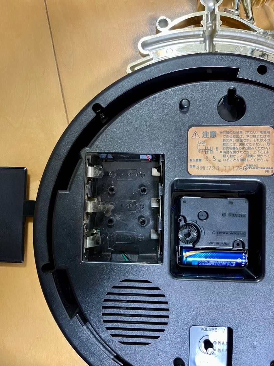シチズン ロマン飛行 メロディからくり時計 クオーツ 4MH723 シチズン ロマン飛行 メロディからくり時計 クオーツ 4MH723