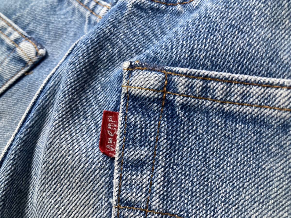 ★ビンテージ Levis リーバイス 501 赤耳 デニムパンツ W31 セルビッチ 赤ミミ レッドライン インサイドシングル USA製 ジーンズ アメカジ_画像7