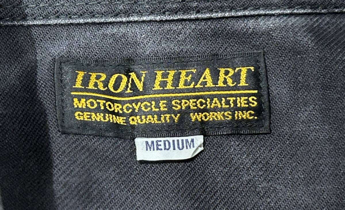 ＊アイアンハート IRON HEART デニム ウエスタンシャツ トップス M 　　　　　　　BJBC.AB_画像9