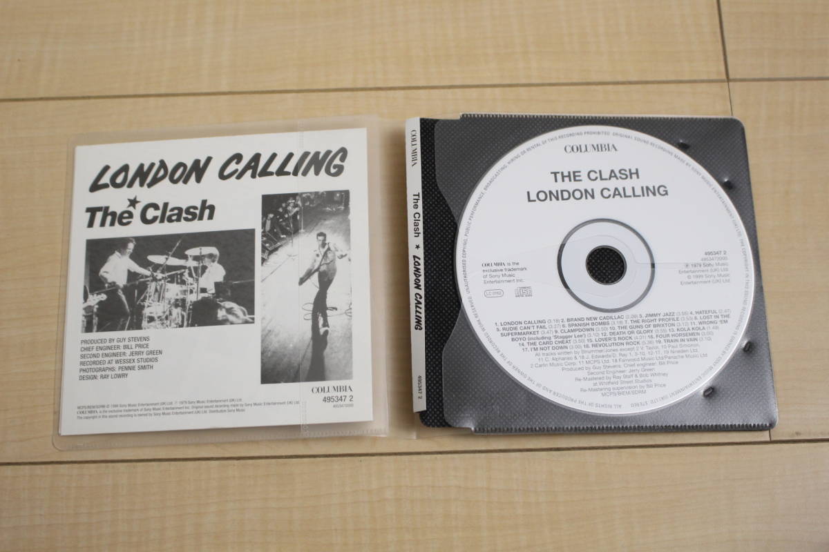 THE CLASH / LONDON CALLING CD 元ケース無し メディアパス収納_画像3