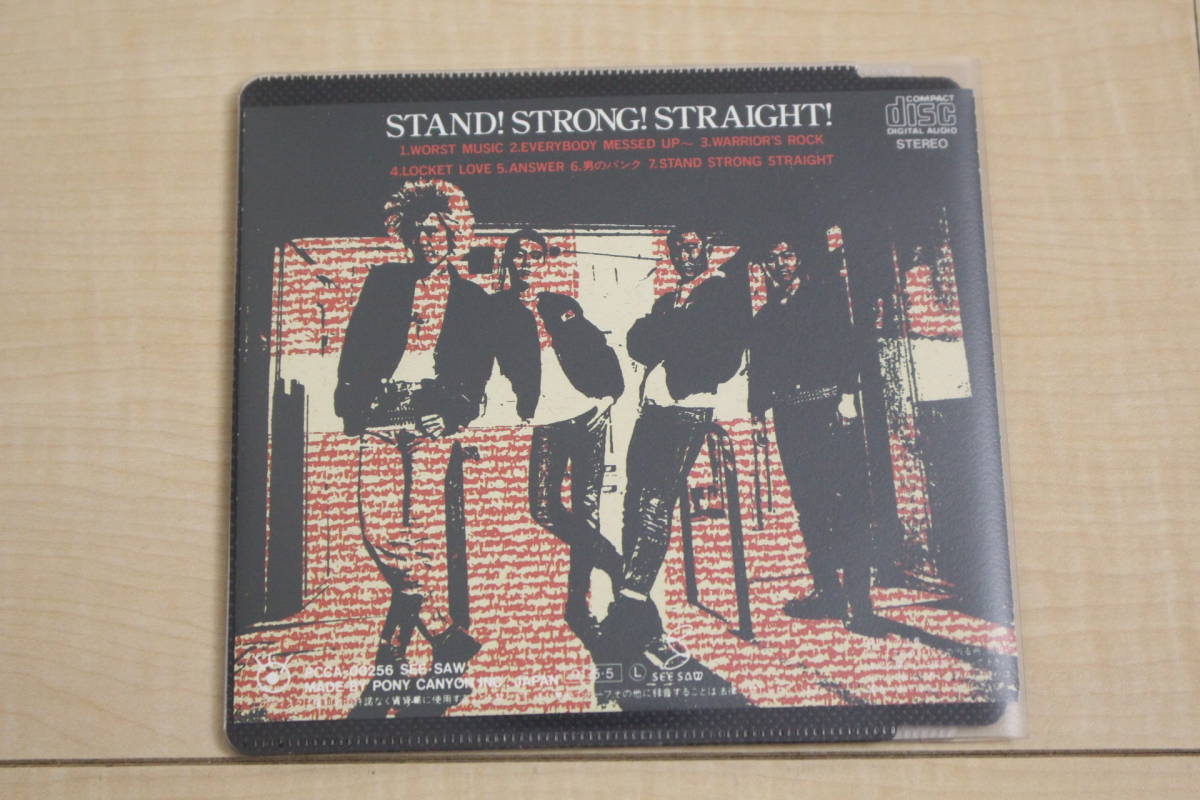 COBRA / STAND! STRONG! STRAIGHT! CD 元ケース無し メディアパス収納