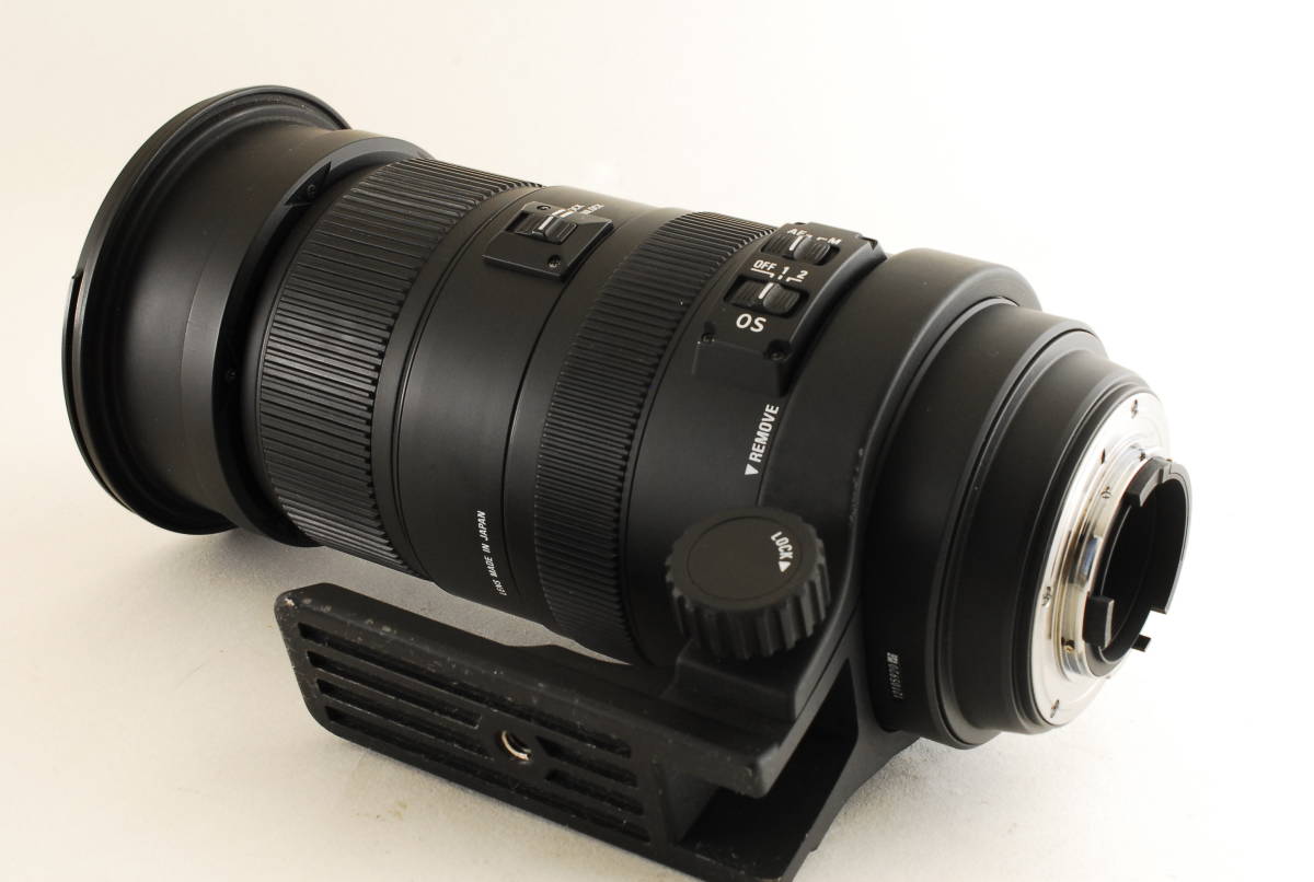 【極美品!!】SIGMA シグマ 50-500mm F4.5-6.3 APO DG OS 超望遠レンズ ニコン用 付属品充実！_画像9