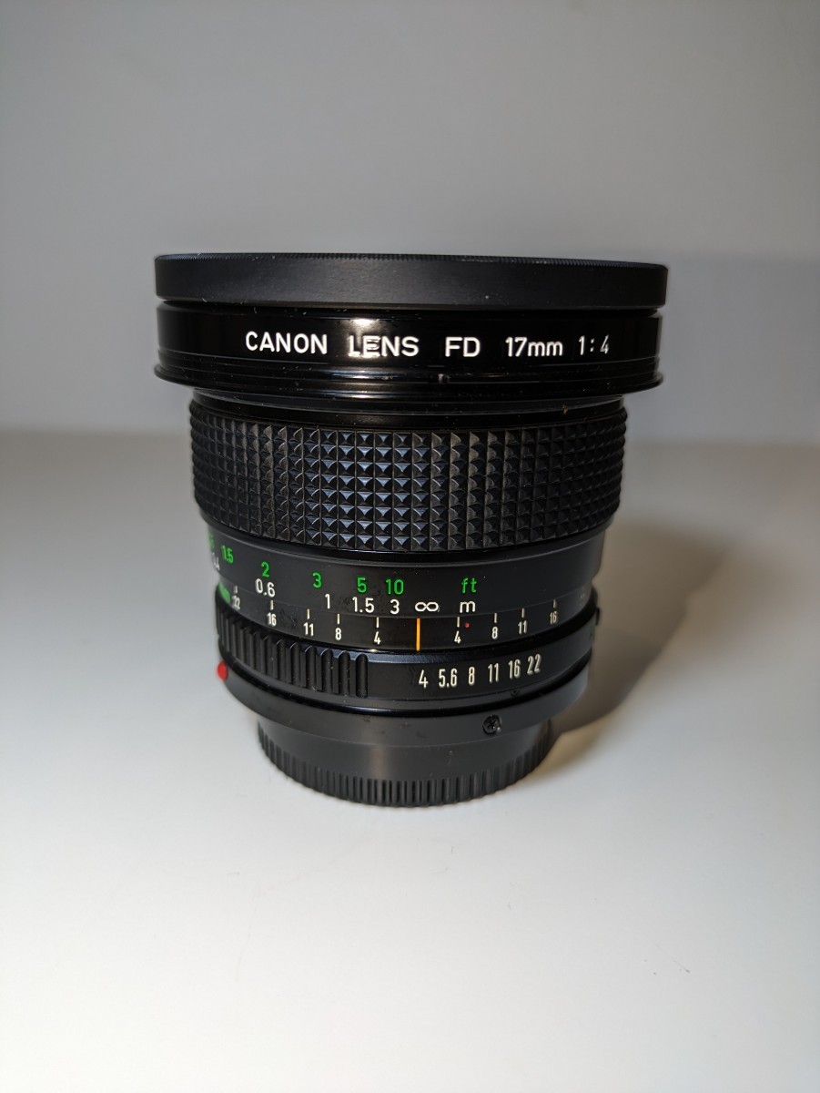 CANON LENS FD 17mm f4 キャノン 広角レンズ マニュアルレンズ 単焦点 レンズ NEW FD NFD_画像1