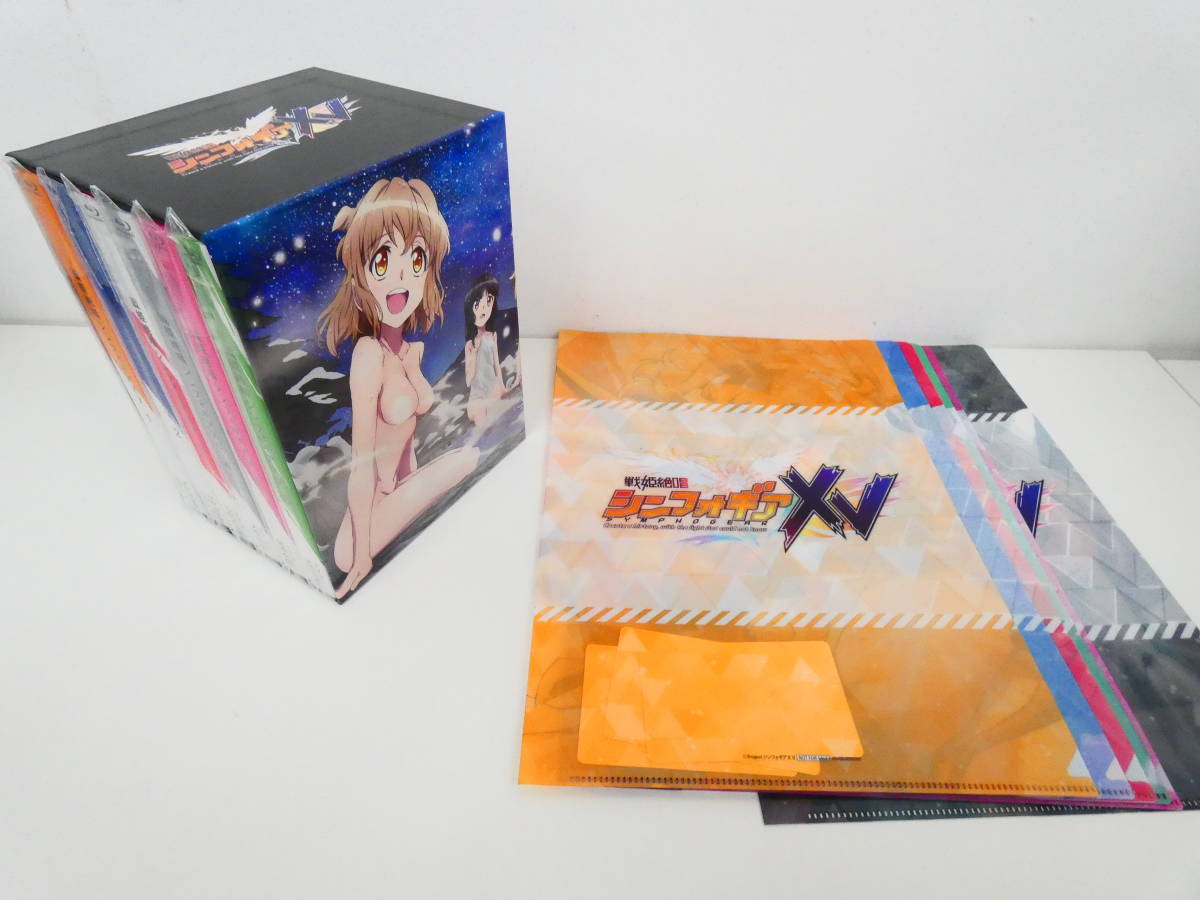 DK4667/戦姫絶唱シンフォギアXV Blu-ray 期間限定版 全6巻セット(ゲーマーズ特典全巻収納BOX、クリアファイル付き)_画像2