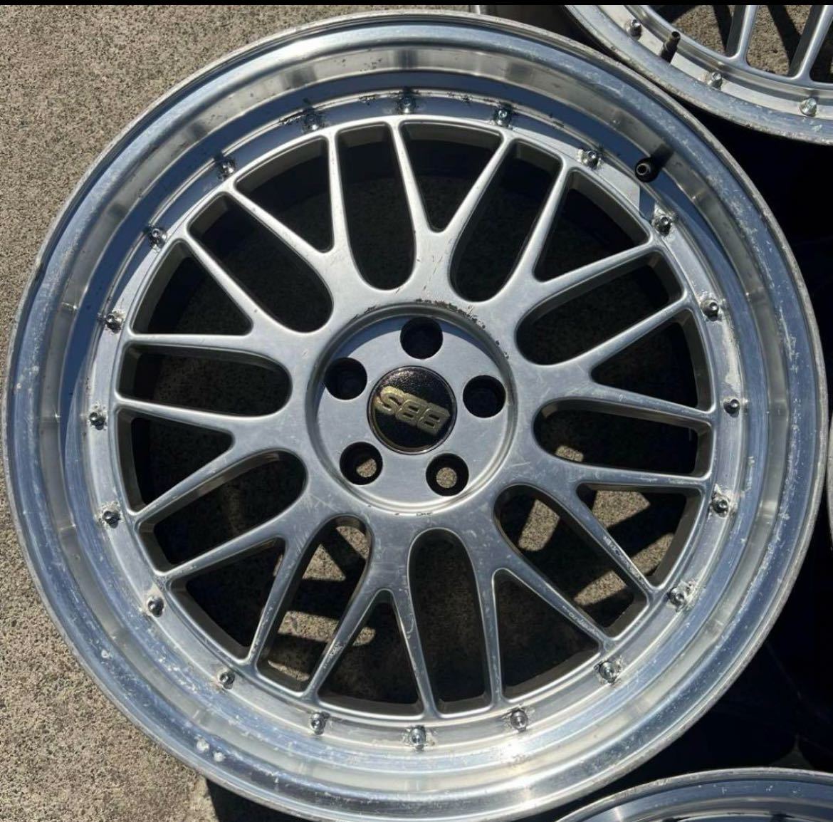 BBS タイプアルミホイール プリウス pcd100 19インチ_画像3