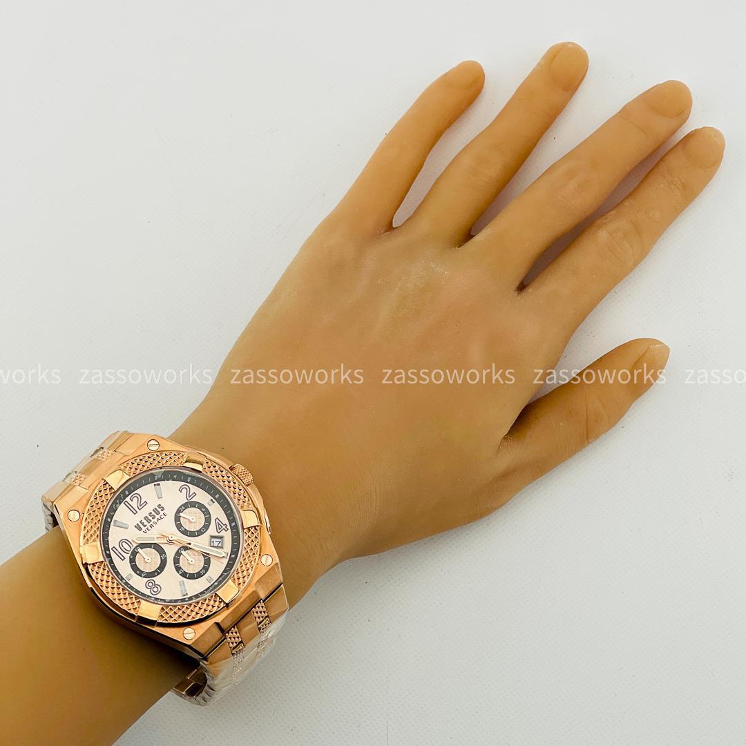 AB07 VERSUS VERSACE VSPEW0719 メンズブランド腕時計 ゴールド