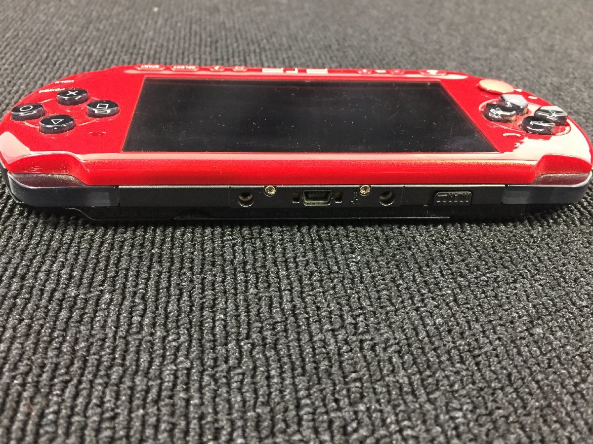 SONY　　ソニー　　PSP　　PSP-3000　　バリューパック　　レッド　　現状品　　TJ12.030　/01_画像5