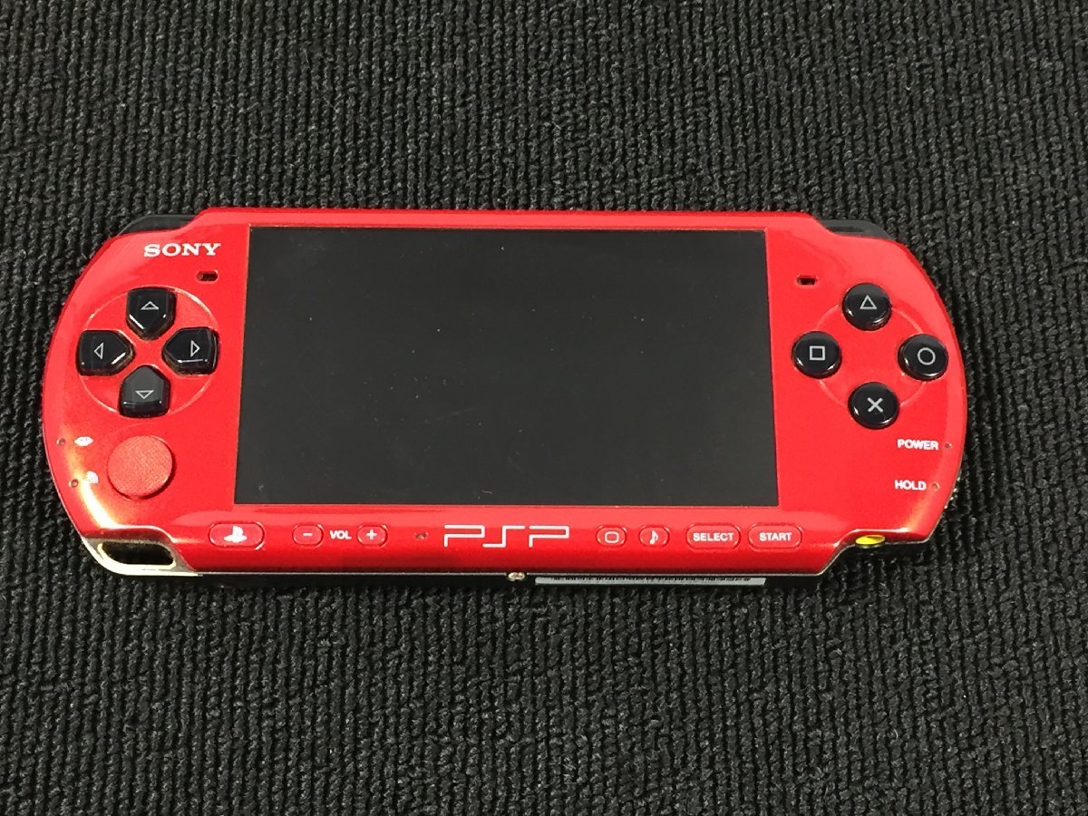 SONY　　ソニー　　PSP　　PSP-3000　　バリューパック　　レッド　　現状品　　TJ12.030　/01_画像2