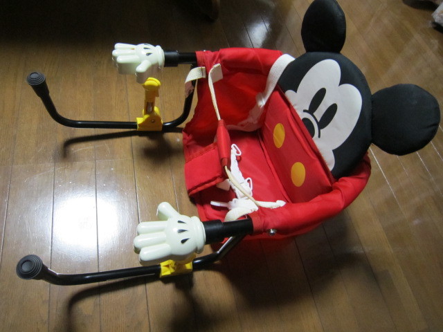 大人気 Mickey Mouse ミッキーマウス ディズニー ポータブル ベビーチェア テーブルチェア redの画像4