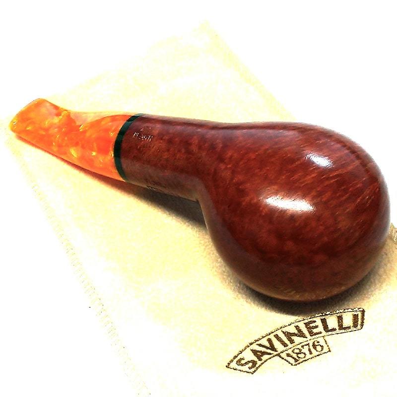 パイプ 喫煙具 SAVINELLI アランシア 320 サビネリ オレンジ おしゃれ イタリア製 パイプ本体 たばこ タバコ 9ミリフィルター_画像7