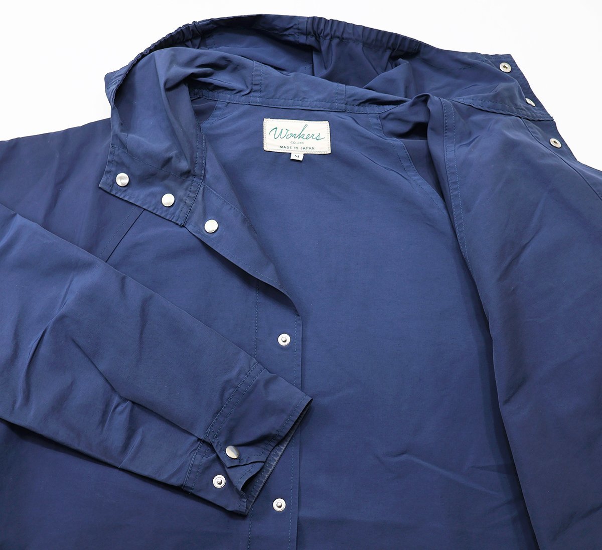 Workers K&T H MFG Co (ワーカーズ) Mountain Shirt Parka / マウンテンシャツパーカー 60/40クロス ネイビー size M / ロクヨン_画像4