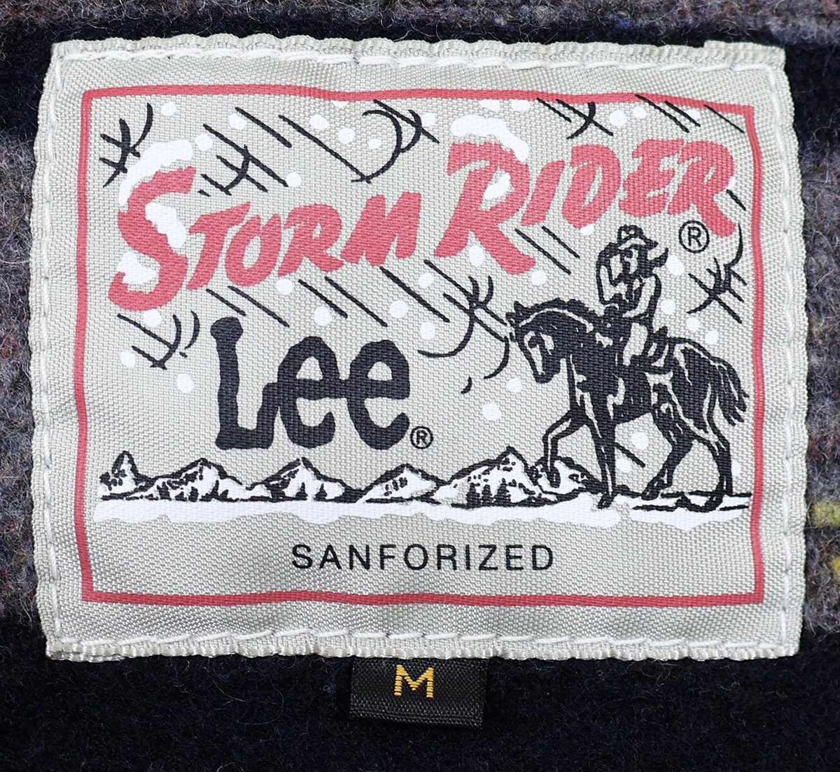 Lee (リー) Lot 101-LJ / STORM RIDER ストームライダー デニムジャケット ブランケットライニング 美品 size M / ジージャン_画像9