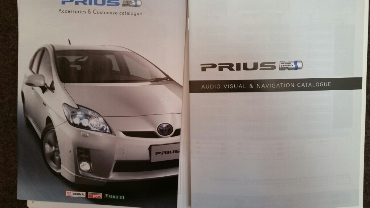  Toyota Prius 2009 год 5 месяц каталог опция каталог имеется 