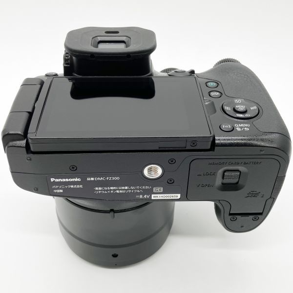 元箱付きで■ほぼ新品■ PANASONIC デジタルカメラ DMC-FZ300 ブラック_画像5