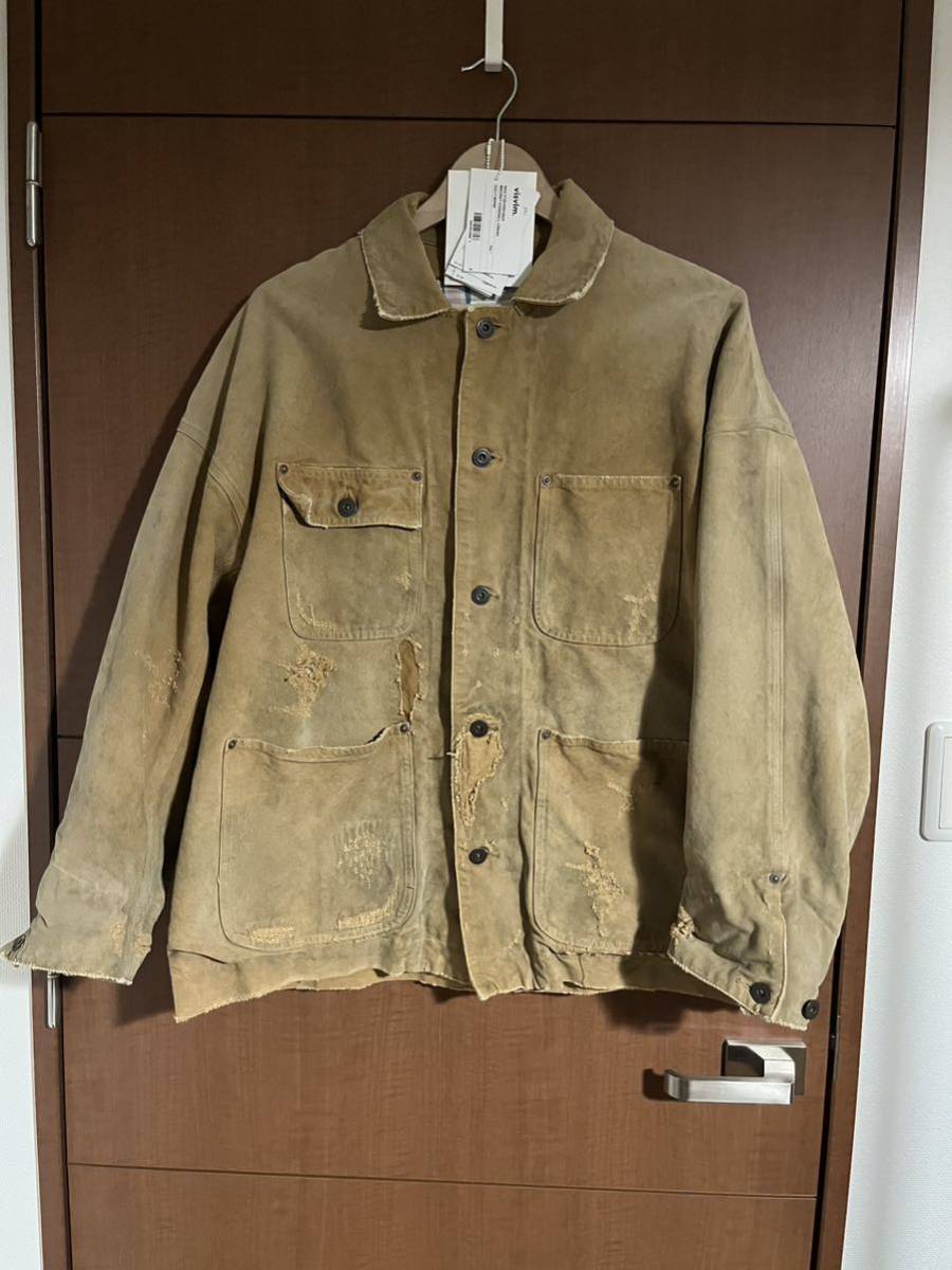 Yahoo!オークション - visvim 22SS MACRAY COVERALL CRASH LT Yahoo!オークション - visvim 22SS MACRAY COVERALL CRASH LT