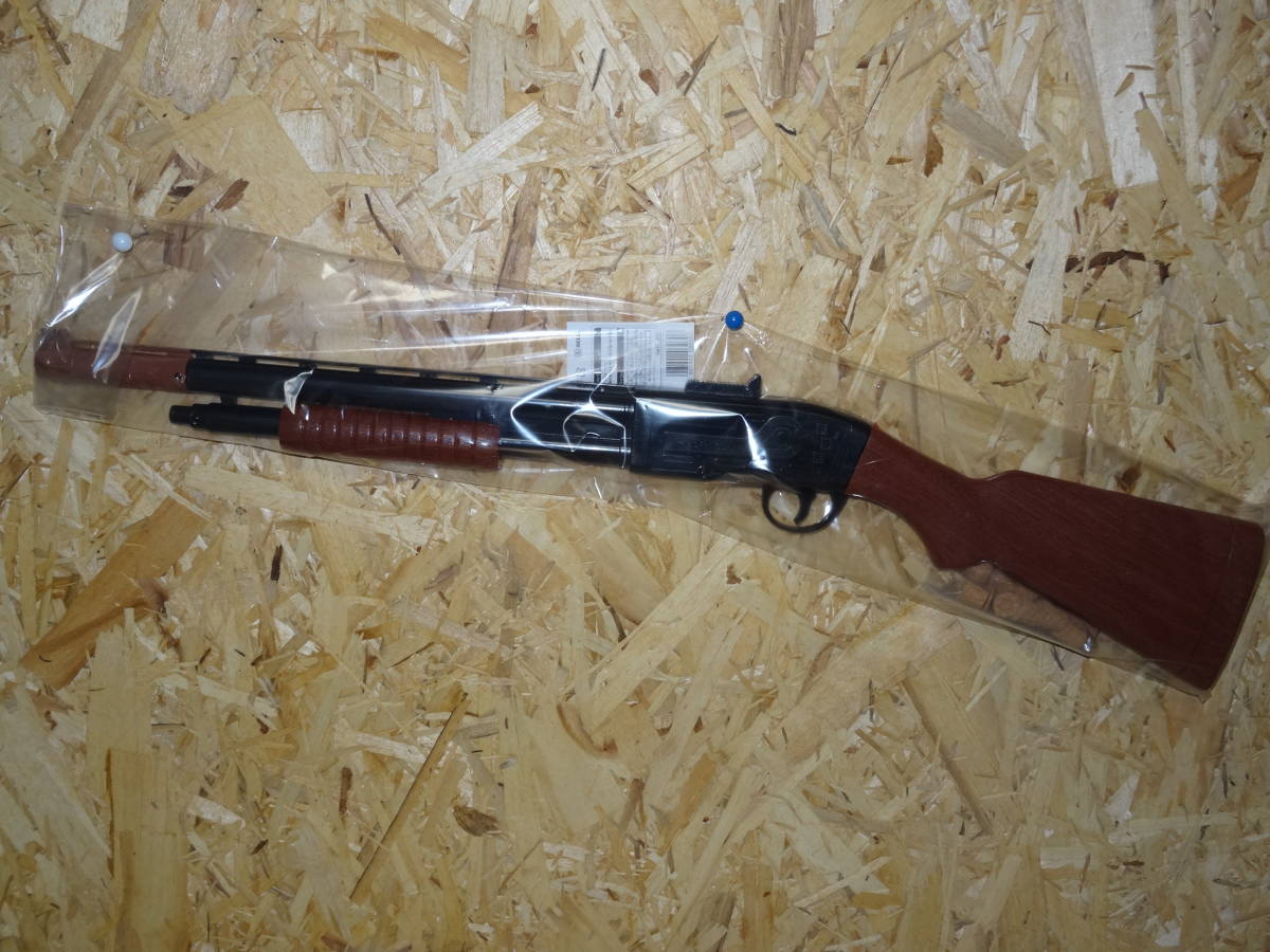 コルク 銃 ライフル ショットガン おもちゃ お祭り 射的 コルク付き 新品未使用の画像1