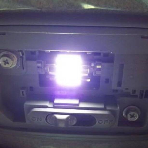 24V T10 LED 31mm 枕型 16連 ルームランプ トラック 大型車用 ホワイト 2個セット_画像3