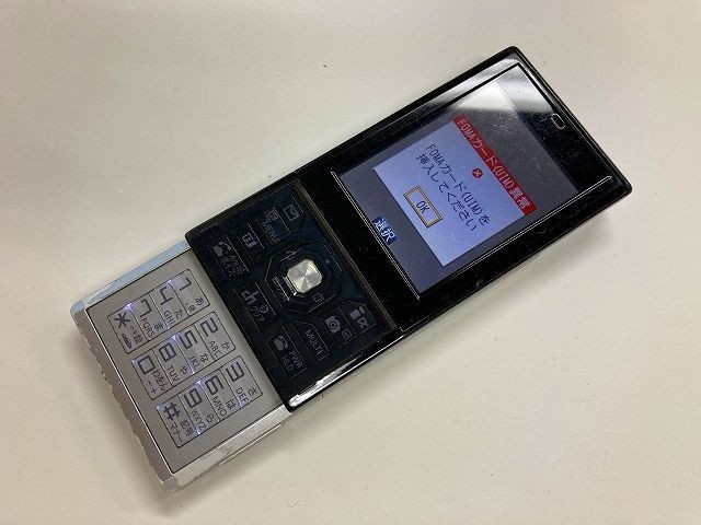 AF223 docomo FOMA P704i ブラック_画像1