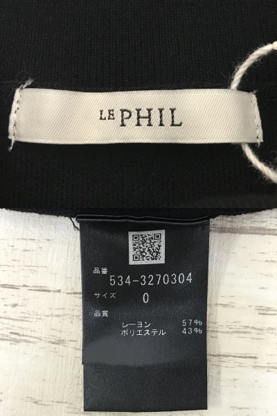 135A LE PHIL ラインオーバーワンピース ルフィル 534-3270304 タグ付き【未使用】_画像9