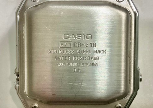 160A CASIO カシオ 時計 DB-310【ジャンク】_画像9