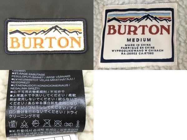 128B BURTON バートン コーチジャケット ストリート スポーツ【中古】_画像10