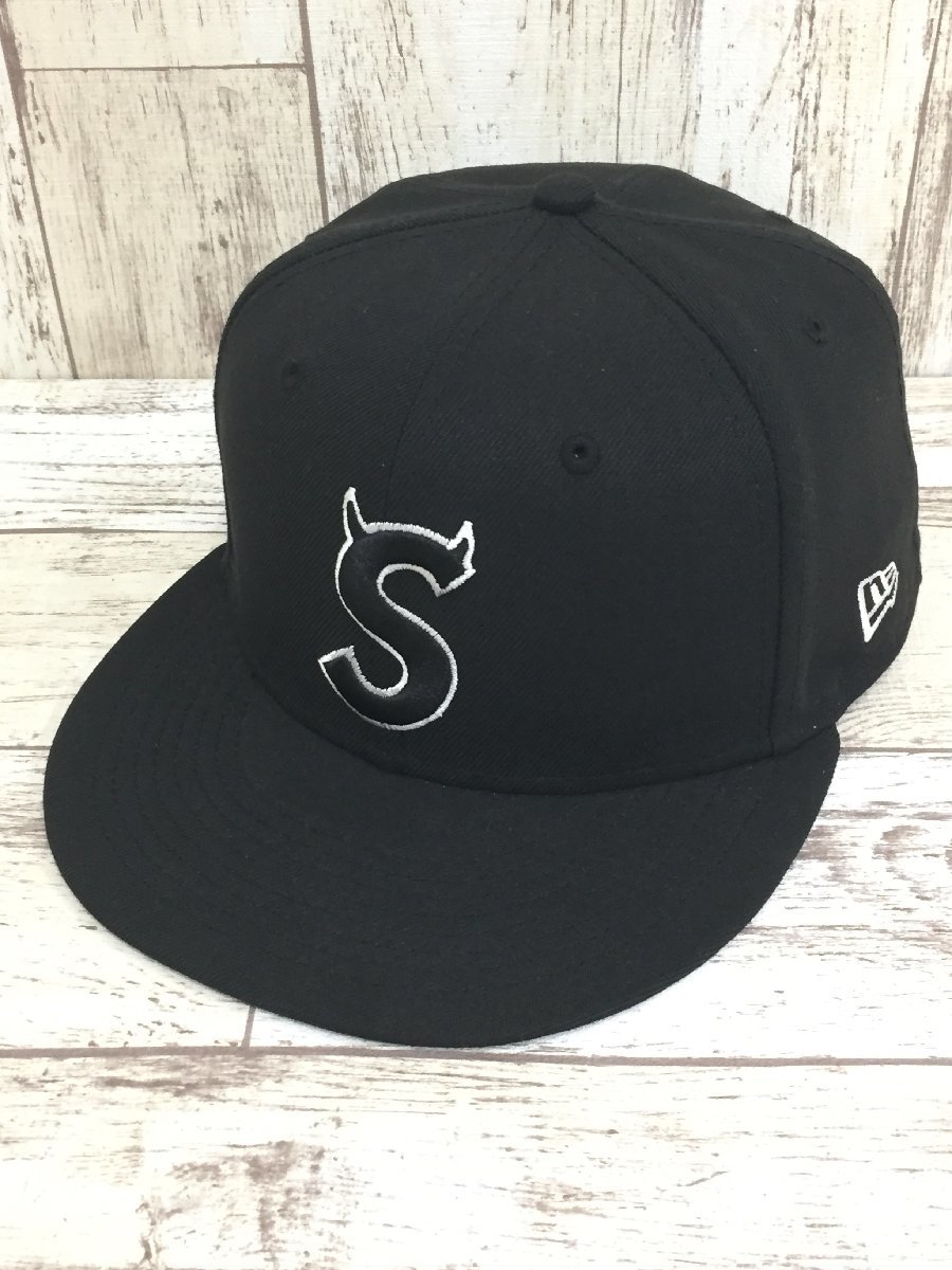 143A Supreme 22AW Devil S Logo NEWERA CAP シュプリーム キャップ【中古】_画像1