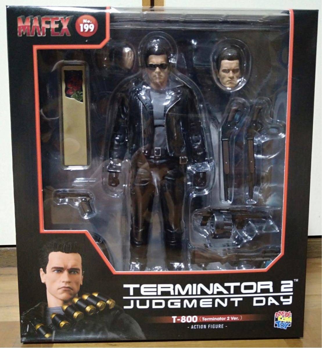  нераспечатанный MAFEX No.199 T-800 T2 Ver. муфта .ksmeti com игрушка Terminator 2 Judgment Day Terminator 2 MEDICOM TOY