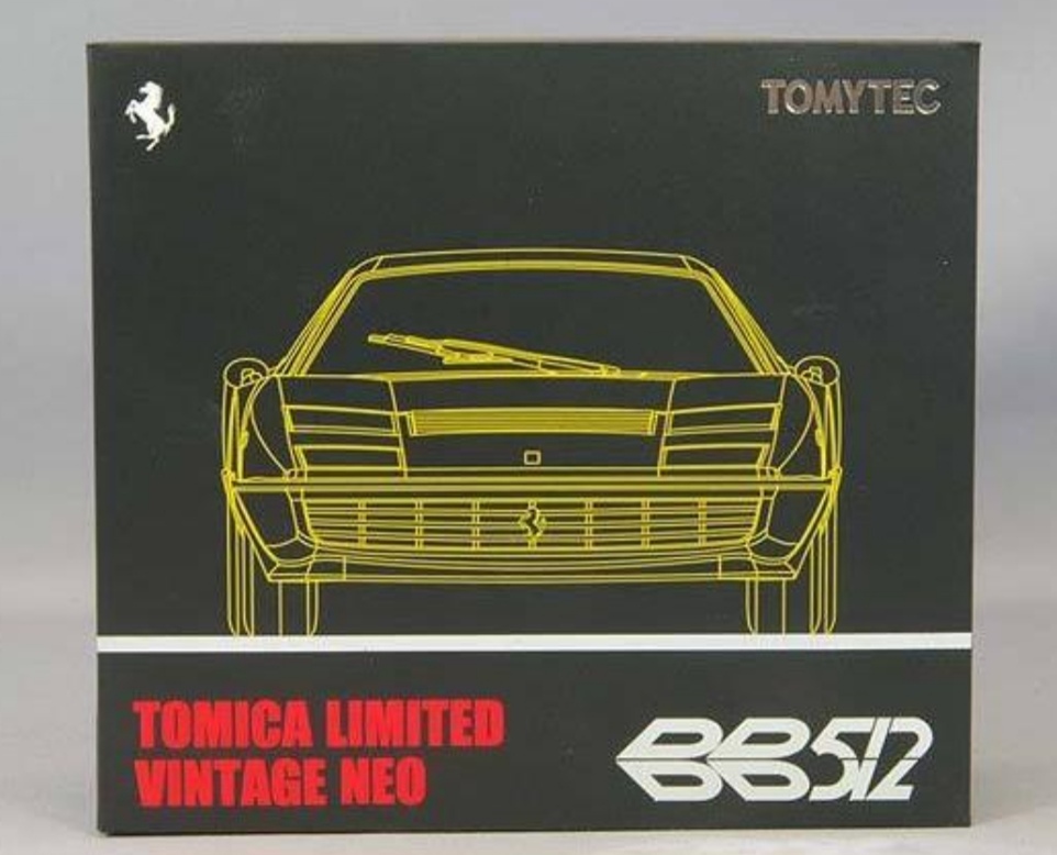 即決！ トミカ リミテッド ヴィンテージ LV-NEO フェラーリ BB 512 ベルリネッタボクサー (黄/黒) 新品・未使用品の画像3