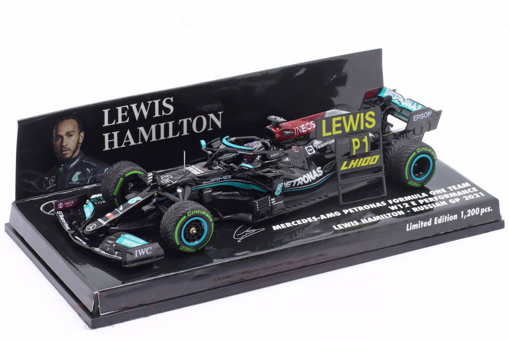 現金特価】 ミニチャンプス 1/43 メルセデス AMG F1 W12 #44