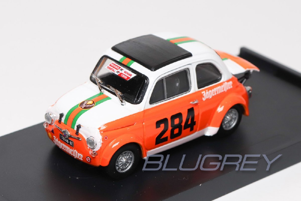 ブルム 1/43 フィアット アバルト 695 SS 1973 コレ デラ マッダレーナ BRUMM FIAT ABARTH 695 SS COLLE MADDALENA_画像1