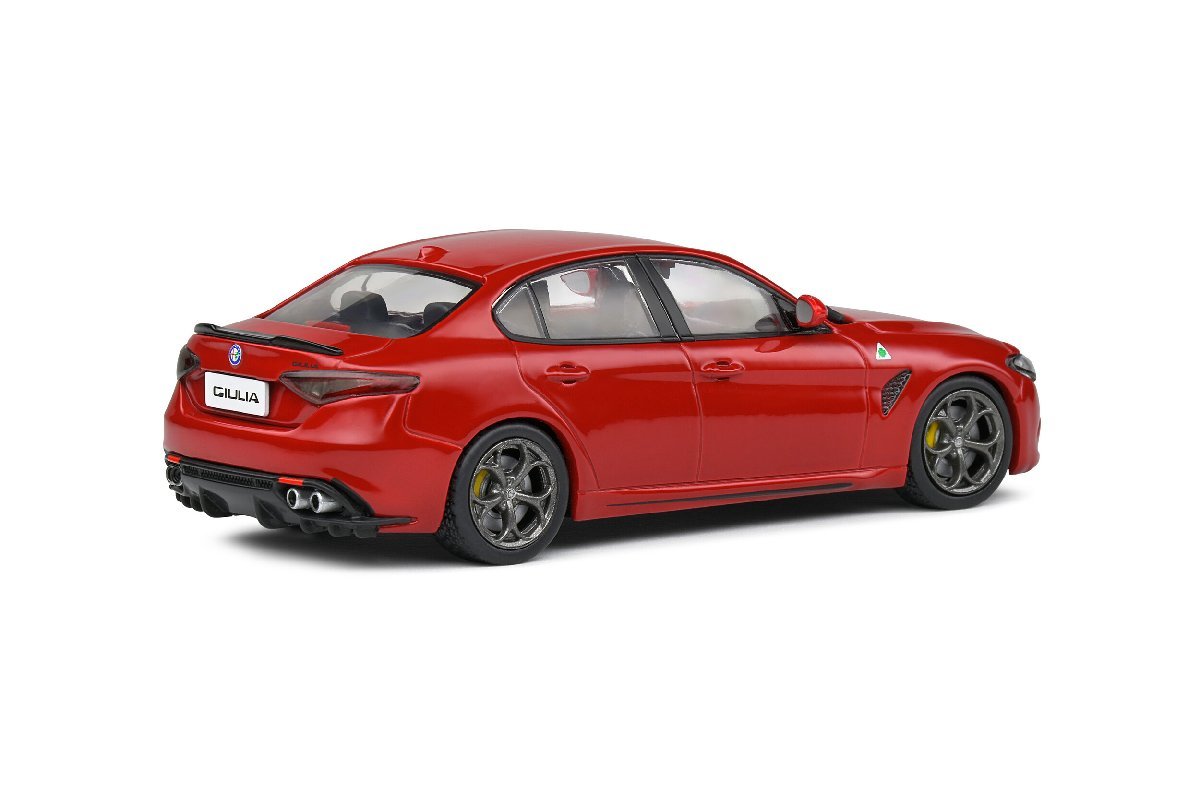  Solido 1/43 Alpha Romeo Giulia quadrifoglio 2019 red SOLIDO ALFA ROMEO Giulia Quadrifoglio S4313103