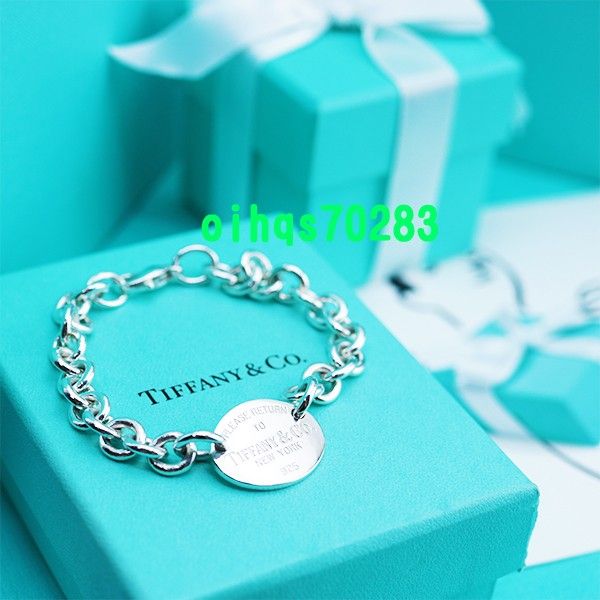 新品　未使用 TIFFANY &Co. ティファニー リターントゥオーバルタグブレスレット